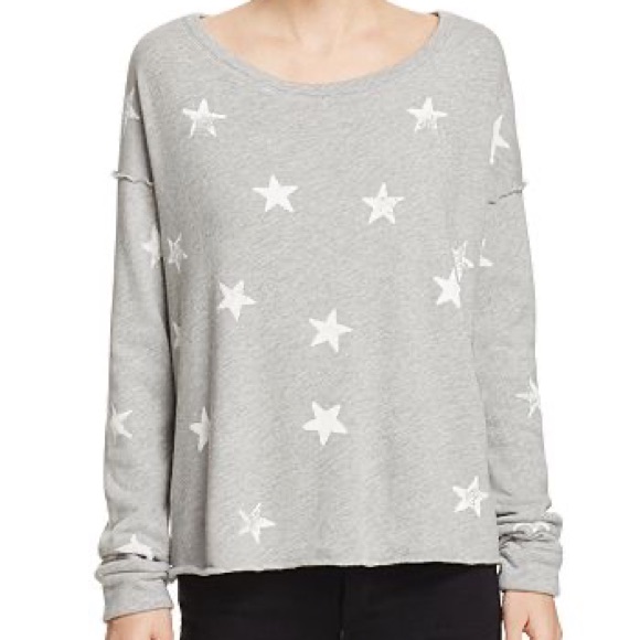 Splendid Star Print Pullover